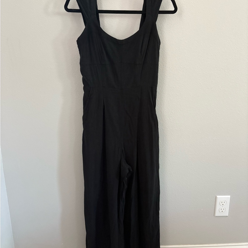 Madewell Classic Black Jumpsuit